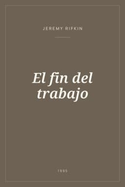 Portada de El fin del trabajo