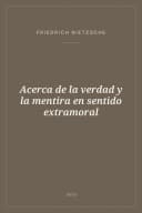 Portada de Acerca de la verdad y la mentira en sentido extramoral