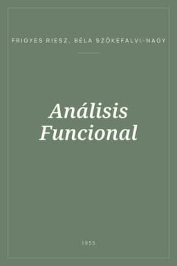 Portada de Análisis Funcional