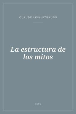 Portada de La estructura de los mitos