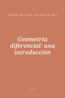 Portada de Geometría diferencial: una introducción