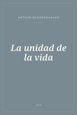 Portada de La unidad de la vida