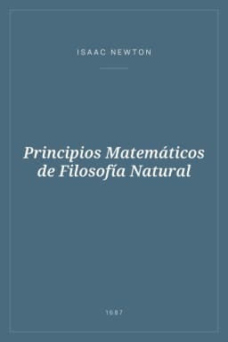 Portada de Principios Matemáticos de Filosofía Natural
