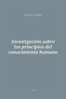 Portada de Investigación sobre los principios del conocimiento humano