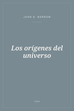 Portada de Los orígenes del universo