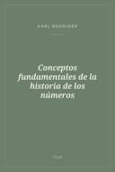Portada de Conceptos fundamentales de la historia de los números