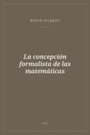 Portada de La concepción formalista de las matemáticas