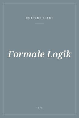 Portada de Formale Logik