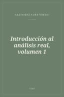 Portada de Introducción al análisis real, volumen 1