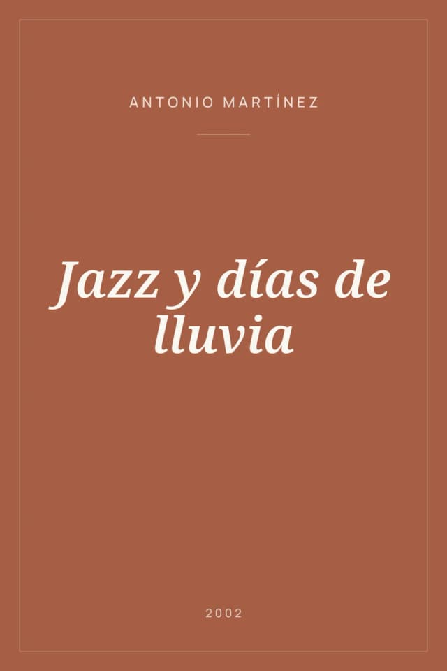 Portada de Jazz y días de lluvia