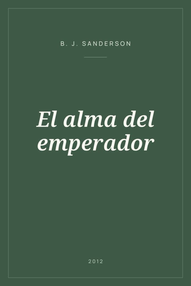 Portada de El alma del emperador