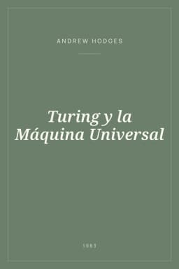 Portada de Turing y la Máquina Universal