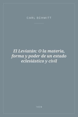 Portada de El Leviatán: O la materia, forma y poder de un estado eclesiástico y civil