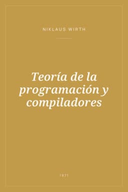 Portada de Teoría de la programación y compiladores