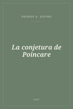 Portada de La conjetura de Poincare