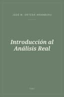 Portada de Introducción al Análisis Real