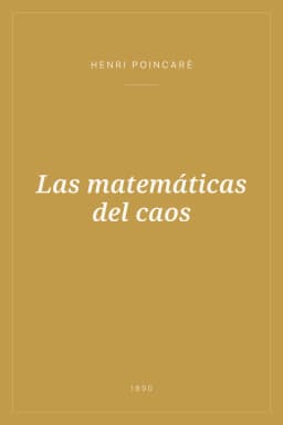 Portada de Las matemáticas del caos