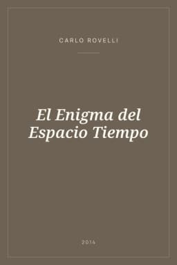 Portada de El Enigma del Espacio Tiempo