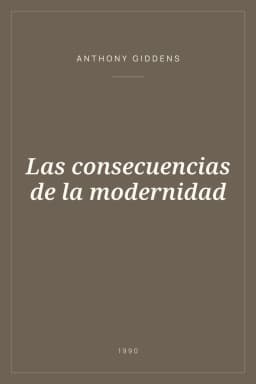 Portada de Las consecuencias de la modernidad