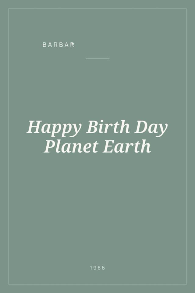 Portada de Happy Birth Day Planet Earth