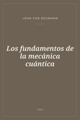 Portada de Los fundamentos de la mecánica cuántica