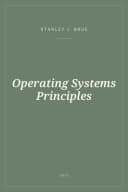 Portada de Operating Systems Principles