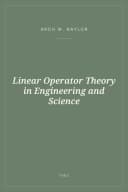 Portada de Linear Operator Theory in Engineering and Science