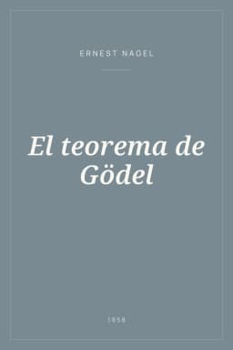 Portada de El teorema de Gödel