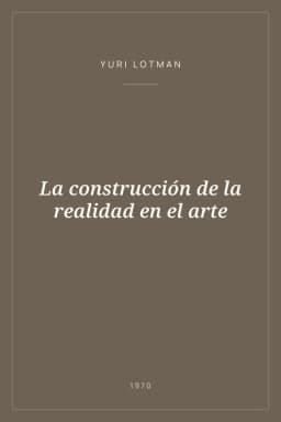 Portada de La construcción de la realidad en el arte