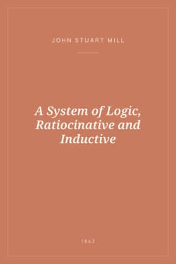 Portada de A System of Logic, Ratiocinative and Inductive
