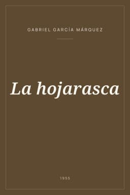 Portada de La hojarasca