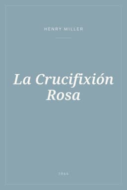 Portada de La Crucifixión Rosa