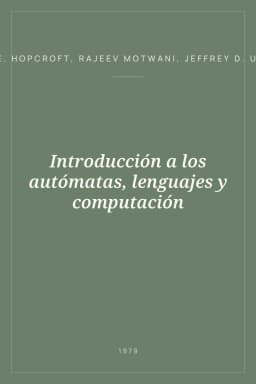 Portada de Introducción a los autómatas, lenguajes y computación