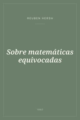 Portada de Sobre matemáticas equivocadas