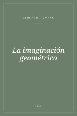 Portada de La imaginación geométrica