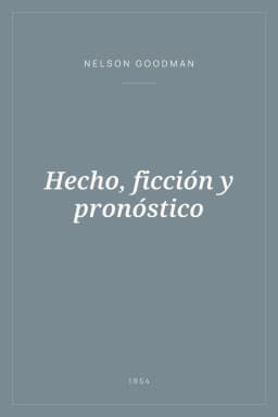 Portada de Hecho, ficción y pronóstico