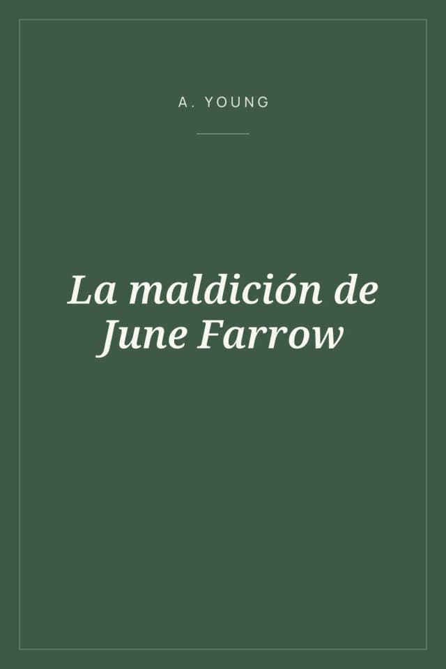 Portada de La maldición de June Farrow