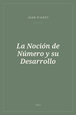 Portada de La Noción de Número y su Desarrollo