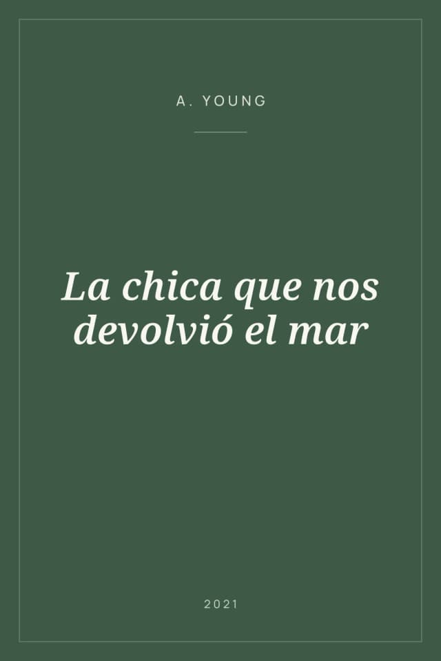 Portada de La chica que nos devolvió el mar