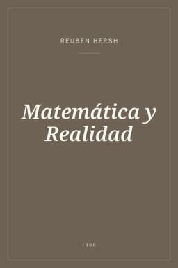 Portada de Matemática y Realidad