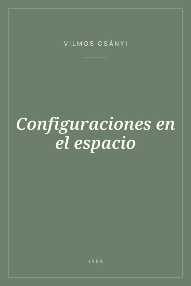 Portada de Configuraciones en el espacio