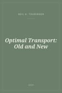 Portada de Optimal Transport: Old and New