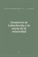 Portada de Geometría de Lobachevsky y la teoría de la relatividad