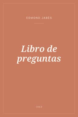 Portada de Libro de preguntas