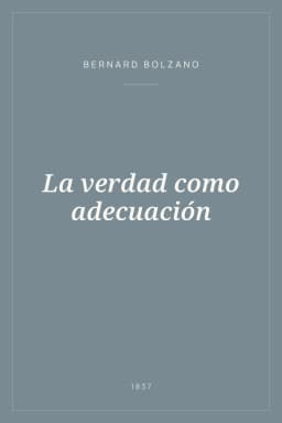Portada de La verdad como adecuación