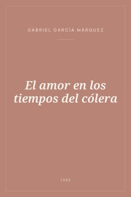 Portada de El amor en los tiempos del cólera