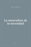 Portada de La naturaleza de la necesidad