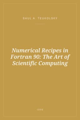 Portada de Numerical Recipes in Fortran 90: The Art of Scientific Computing