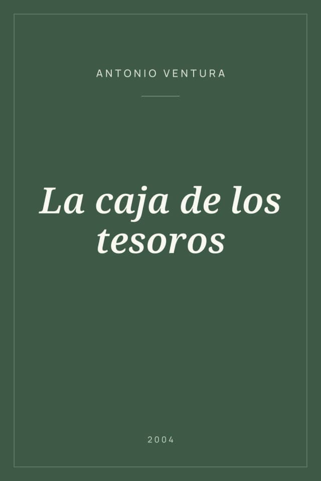 Portada de La caja de los tesoros