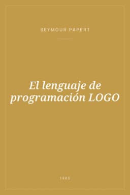 Portada de El lenguaje de programación LOGO